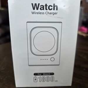 White Wireless Watch Charger